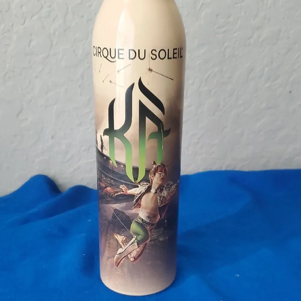 Cirque du Soleil KA Water Collectible Souvenir Water Bottle RARE HTF